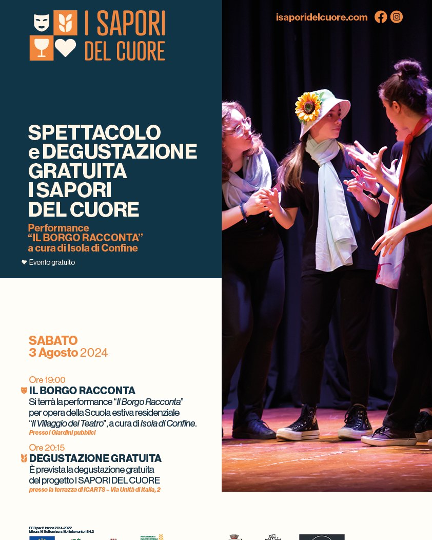 Spettacolo e degustazione gratuita