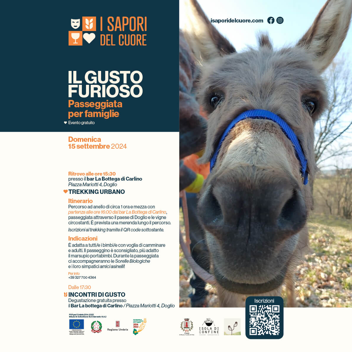 Il gusto furioso – Passeggiata per famiglie e Incontri di gusto