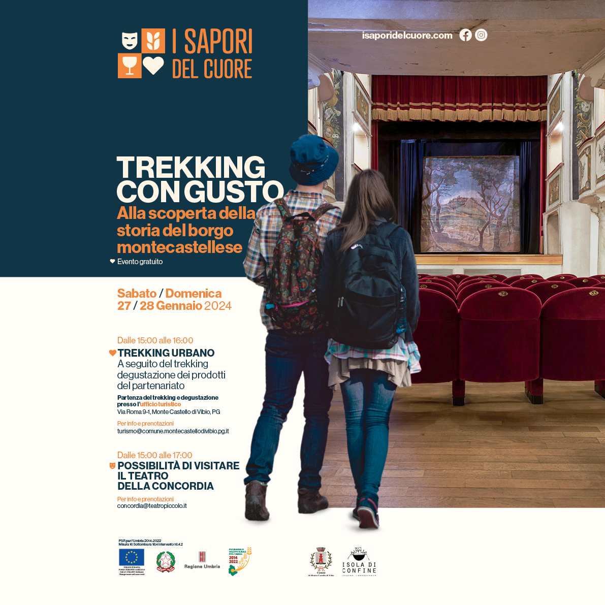 Trekking con gusto – Alla scoperta della storia del borgo montecastellese